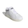 adidas Neo ADVANTAGE Abrasion Resistant Low Top Skateboard Shoes White Black Kids' GW6487