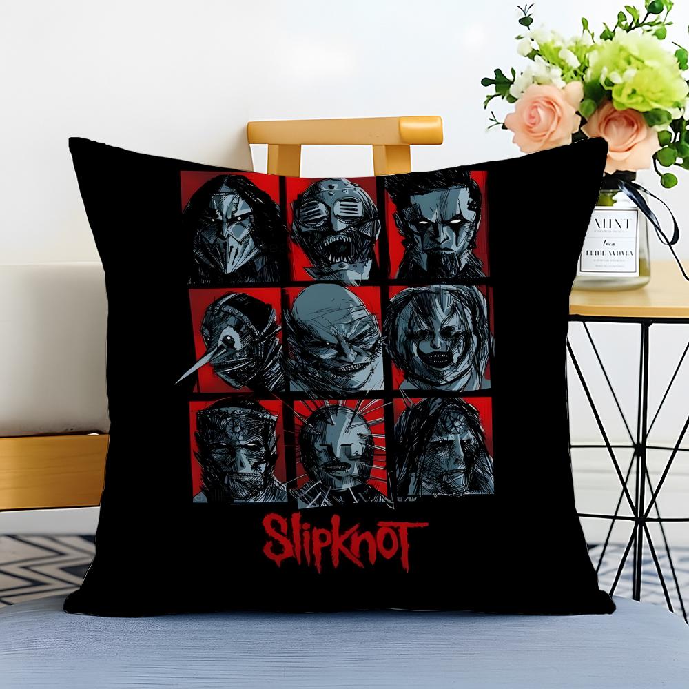 Slipknot Cushion Cover Washable Linen Pillowcase Soft for Sofa Bed Cozy Home Room Decor