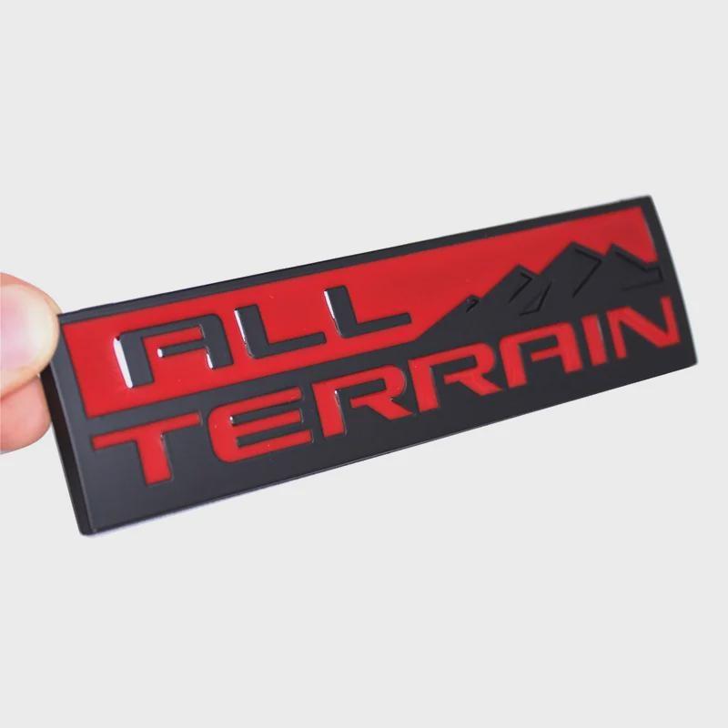 ALL TERRAIN Nálepka Emblém na Kufr Karoserie Auta pro S-ilverado C-ruze S-park O-rlando M-alibu Auto Odznak Vnější Příslušenství
