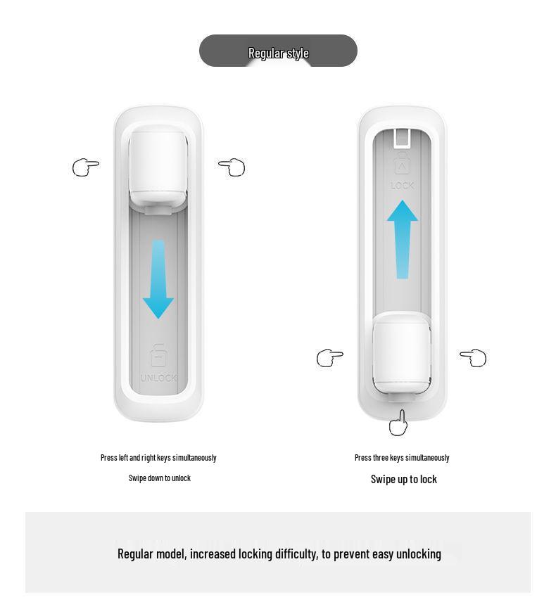 Zhao Zhiqian Anti-Theft Child-Proof Door Handle Lock