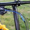Universal Fit Aluminium Alloy Bike V Brake Cable Guide Pipe Wear Resistant Bend Hose Tube for All Kinds of Bicycles Repair
