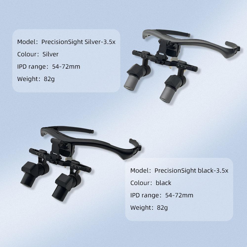 3.5X/4.5/5.5X/6.5X Dental Loupes Headlight Set Wearing Glasses Magnifying The Mirror Oral Glass Surgery Hd Led Equipment
