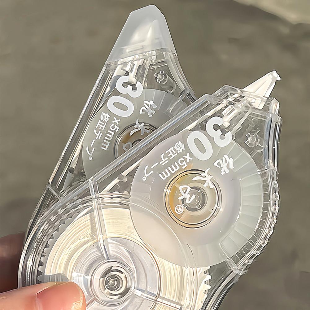 30M Large Capacity Practical Creative Correction Tape Correction Tape White Sticker Study for Students Office Supplies