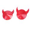 1 Pair Paste Breast Stickers Horn Stickers Disposable Self-Adhesive Cloth Breast Pasties Pad Nipple Cover Bra Sexy Devil Nipple Stickers