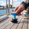 Unique Bolt Compression Rubber Scupper Plug Stainless Steel Screw Expansion Rubber Plug  For Yachts