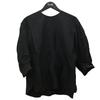 IENA 3/4 Sleeve Shirt Blouse with Back Zip 25051900949020 Black Size: 38