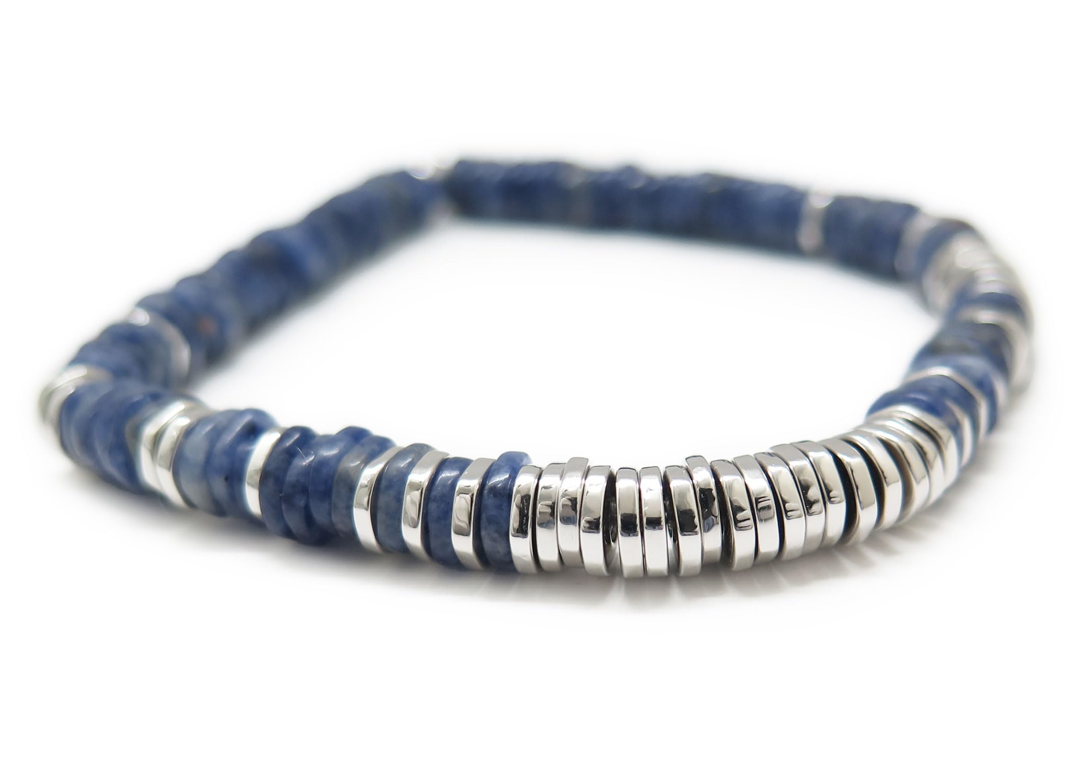 

Tateossian Браслет Срібне Сузір я з Содалітом M Бренд [TATEOSSIAN] (Родій & Розмір)