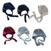 Chapéu Peludo Espesso Chapéu de Caçador com Abas para Ouvido Headwear de Tricô para Exterior Chapéu de Inverno Grande