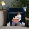 Anime Kuroki Tomoko Cute Pillow Case Square DoubleSided Printing Sofa Cushion Cover Pillowcase Bedroom Bedside