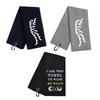 Microfiber Fabric Waffles Pattern Golf Towels Sports Fishing Golf Bag Towel Strong Water Absorption Towel for Men Women