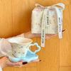 High-value French small floral coffee cup, ceramic cup and saucer set, practical gift box for girls' girlfriends