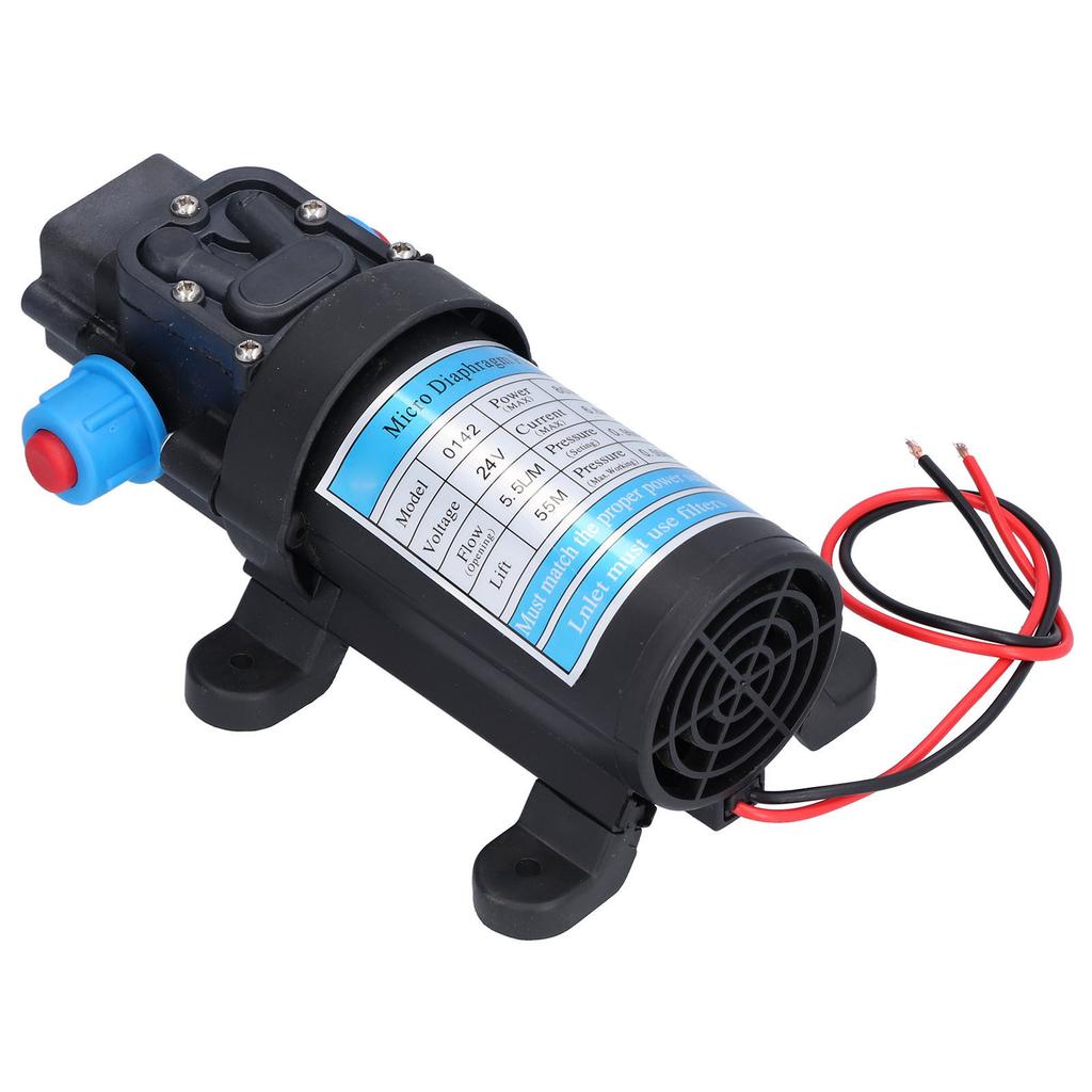Micro Diaphragm Pump Electric High Pressure DC SelfSuction Boost Car Washing Cleaning 6L Min