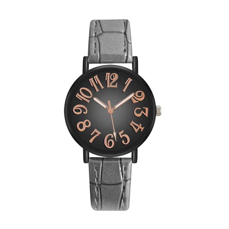 Women's Watch Antique Leather Strap Wristwatch Women Quartz Watches Luxury Retro Clock Gift Reloj Mujer