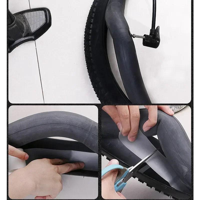 Bicycle Tire Liner Protection Pad Puncture Proof MTB Mountain Bike Tire Stab Pad Anti-rolling Inner Tube Tires Mat