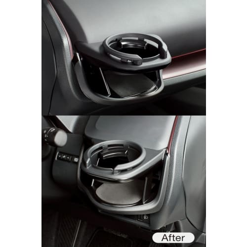 Tsuchiya Yac Car Model Specification Drink Holder Set for Driver Seat and Passenger Seat for Toyota 60 Series Prius SY-P16 SY-P17
