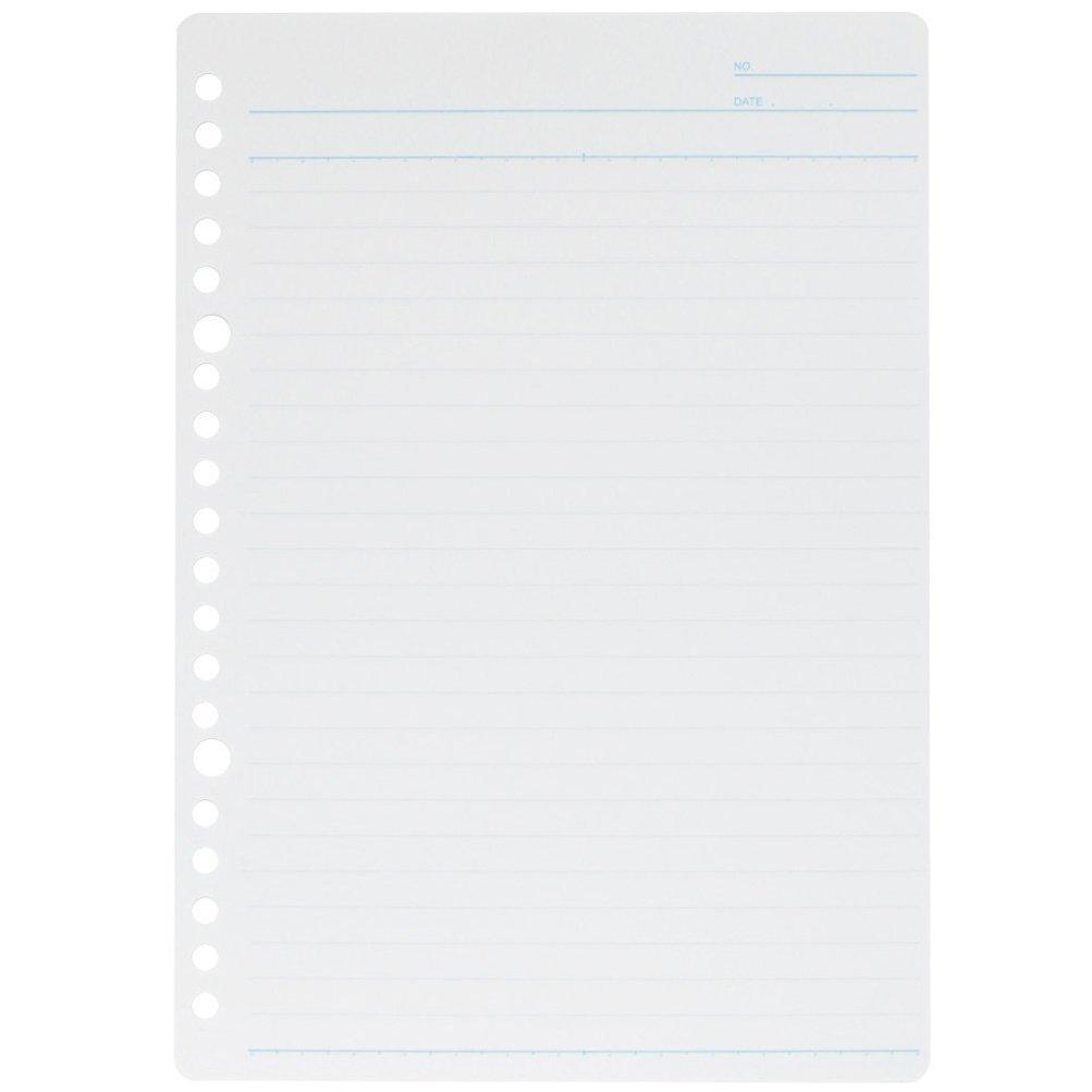 Maruman Loose Leaf A5 Horizontal Ruled 7mm 100 Sheets 5 Book Set L1300H