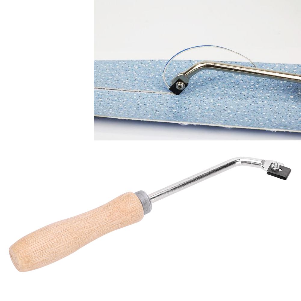 Groover Bois de Hêtre Gouge à Rainurer Acier Couteau à Rainurer Outils de Sol pour Sol Plastique PVC