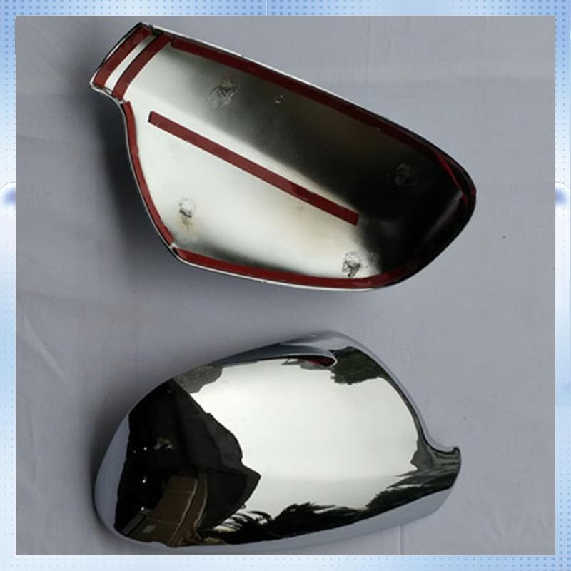 NEW-For  307 Door Side Wing Mirror Chrome Cover Rear View Cap Accessories