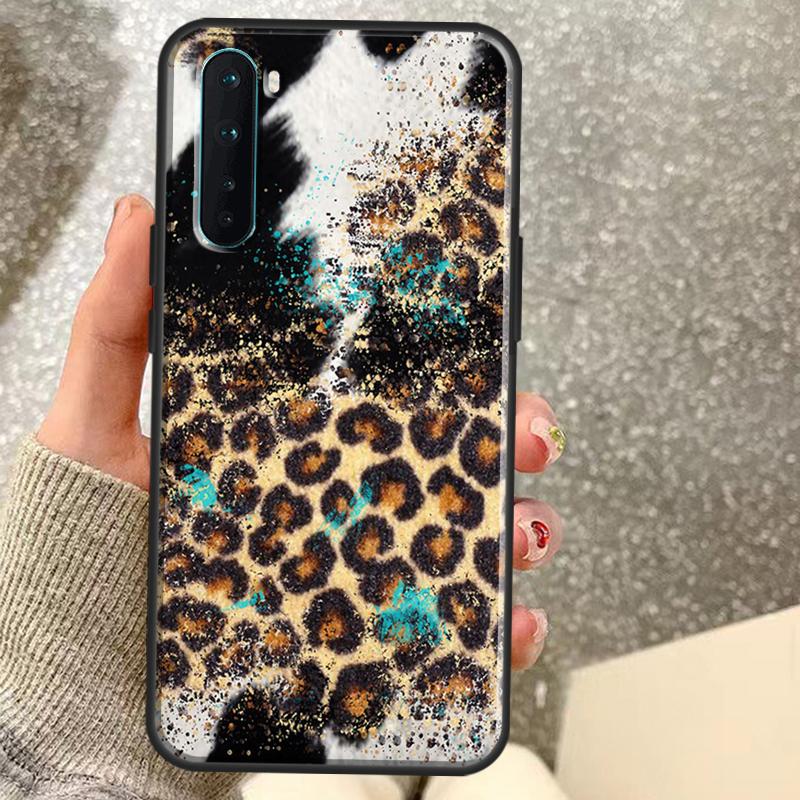 Leopard Print Case For OnePlus 15 12 13 11 10 9 Pro 13R 13T 12R 10T 10R Nord CE 5 2 3 4 Lite N20 N30 Coque