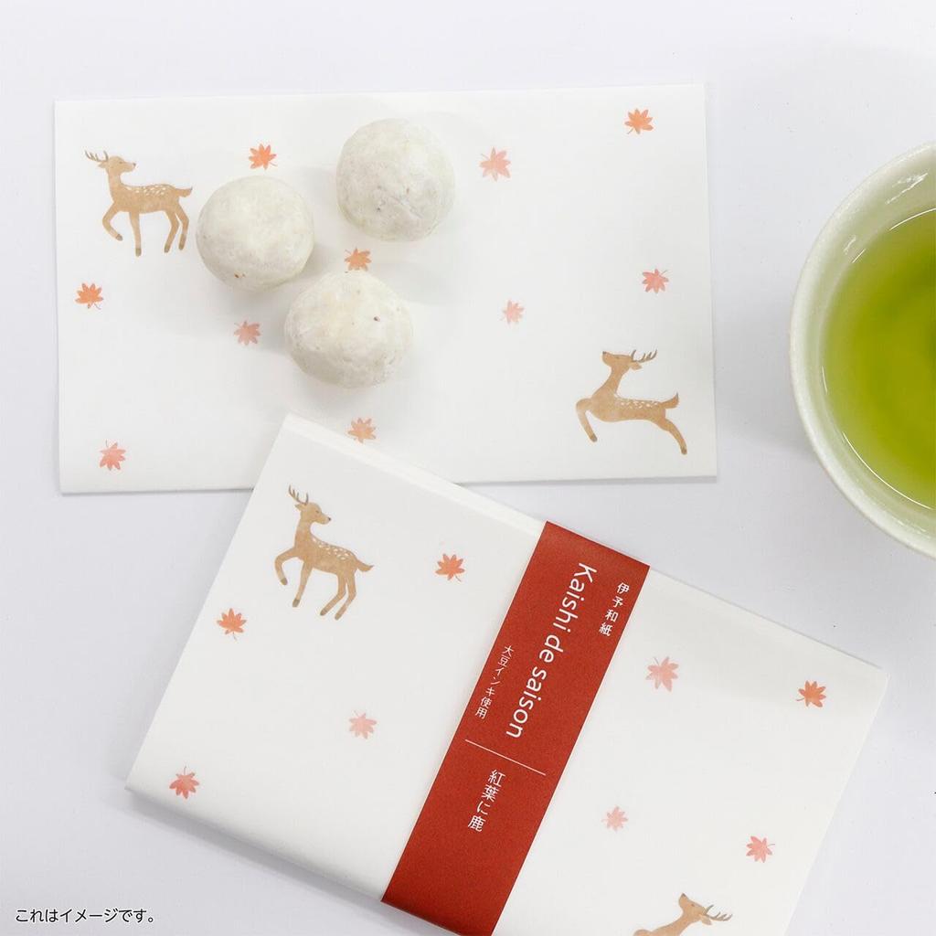 SAIEN Kaishi Autumn Leaves and Deer No.3063