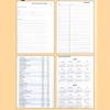 Efficient Hardcover Calendar A5 Size Agenda Notebook Convenient Weekly & Monthly Planner  Office