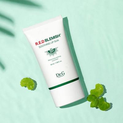 Red Blemish Soothing Up Sun 50ml Soothing Moisture SPF 50+ PA++++, 1 Piece