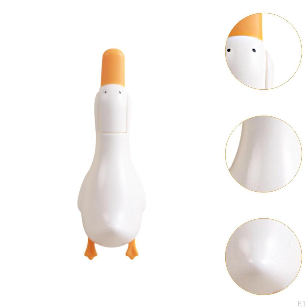 Adorable Duck Hair Catcher Clip Drainer Cleaning Gadgets Space Saving Efficient Portable 2 in 1