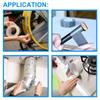 Aluminum Foil Tape Waterproof High Temperature Resistant for Pipe Repair, Moisture Rust Proof Sealing Tape for Kitchen Exhaust