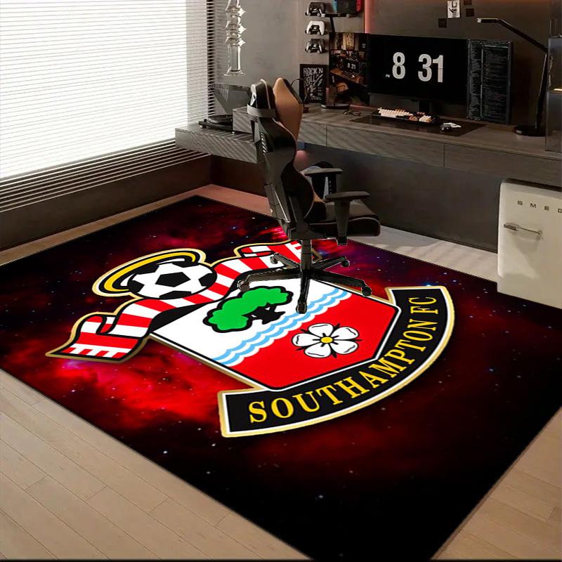 Fc Crest Design Printed Office Carpet Chair Cushion Entryway Rug, Rugs for Living Room, Bedroom Christmas gifts