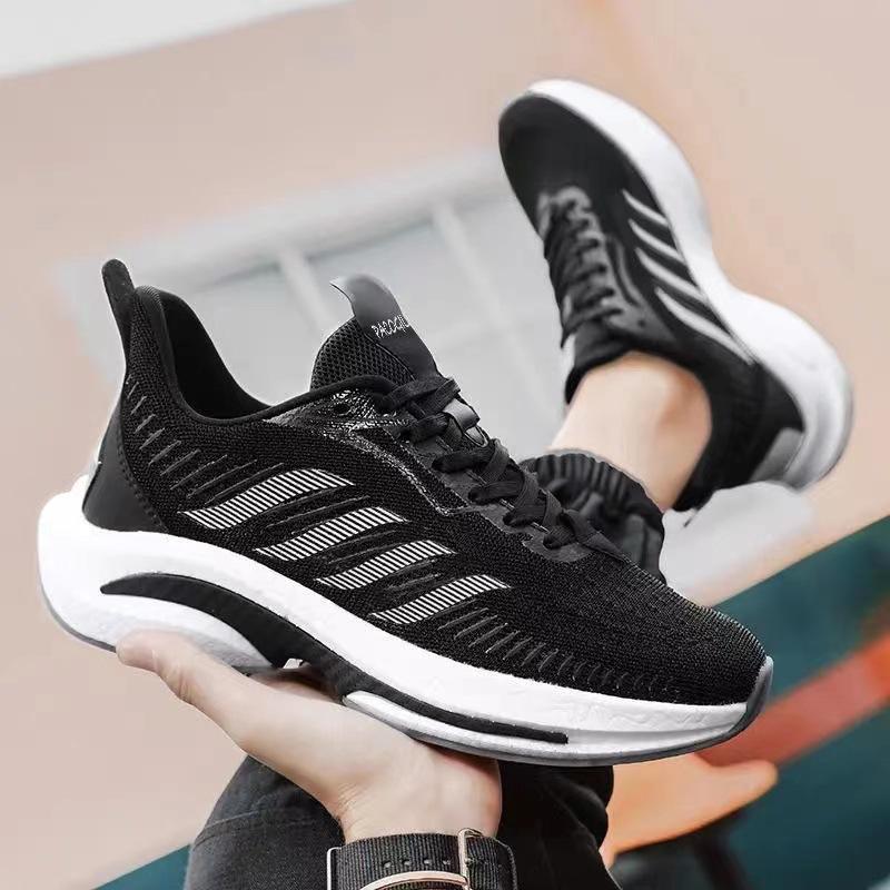 Men's shoes new breathable lightweight versatile shoes teen trend comfortable running shoes men's platform shoes