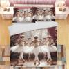2/3-Pcs Ballet Girl Printed Down Duvet Cover, Various Sizes Of Bedding Decoration, Soft And Machine Washable