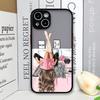 Fashion City Girl Phone Case for Samsung Galaxy A36 A56 A55 A54 A53 A52 A51 A50 A15 A14 5G Beautiful Women Shockproof Hard Cover