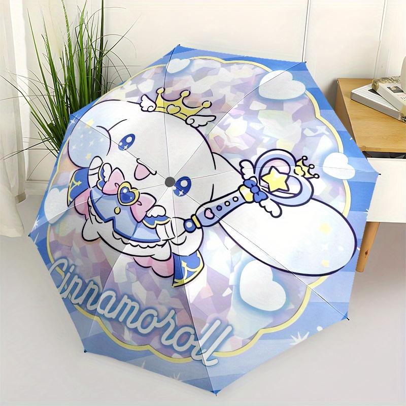 

Cinnamoroll,Princess Automatic Umbrella-Foldable, Durable 8-Bone Design, Compact and Stylish, Great for Camping, Halloween, Christmas, Mothe