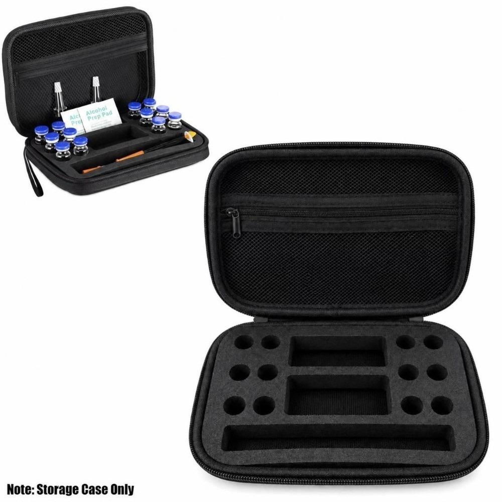 EVA Safe Insulin Vials Storage Box with Precut Foam Slot Insulin Vial Case  For Fridge 3ml and 30ml