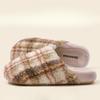 Thickened Shoes with Fleece, Fashionable and Comfortable for Home Wear, Couple Cotton Slippers