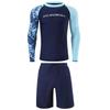 Herren Zweiteiliger Schnelltrocknender Sonnenschutz Neoprenanzug für Surfen, Schnorcheln & Strandschwimmen