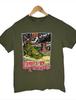 Drive By Truckers Car-Tree Military Green Unisex Adult Short Tee Shirt ZA124