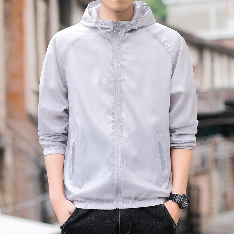 Men's Quick-Dry Sunscreen Jacket - Lightweight, Thin Summer Skin Protection Shirt