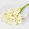 5/10Pcs Real Touch Calla Lily Artificial Flowers White Wedding Bouquet Bridal Shower Party Home Flower Decoration Fake Flower
