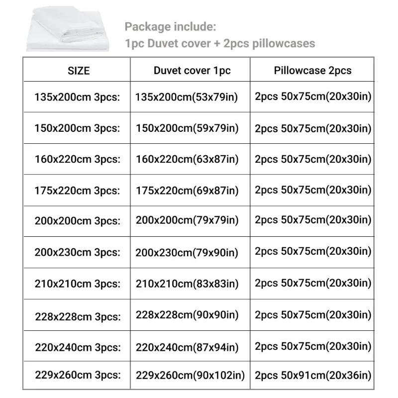 Couple Black Duvet Cover with Pillow Case Luxury Modern Comforter Bedding Set Quilt Cover Queen/King Double Single Bed