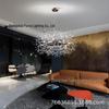 Dandelion Fireworks Crystal Chandelier for Living Room, Bedroom, Dining Room, Bathroom, Kitchen
