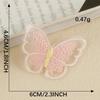 Computer Embroidery Badge Cloth Label Butterfly Transparent Jewelry Accessories Clothing Accessories Chapter Boy Handmade Diy Embroidery Cloth Sticker