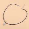 Sunflower Velvet Choker Necklace - Stylish, Minimalist Double-Layer Design