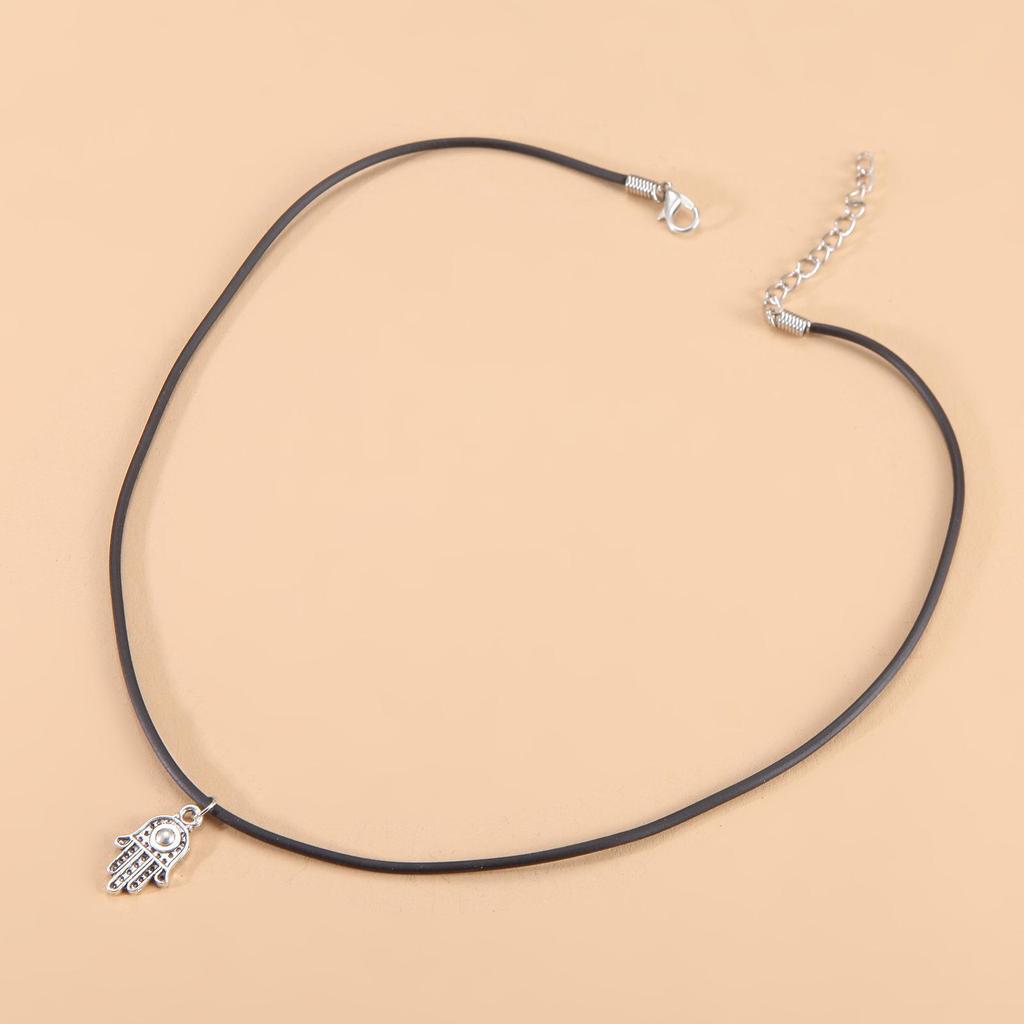 Sunflower Velvet Choker Necklace - Stylish, Minimalist Double-Layer Design