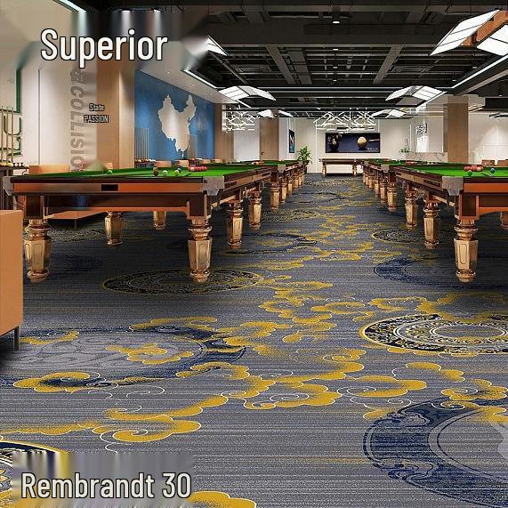 Fire-Resistant, Durable, Colorfast Billiard Room Nylon Carpet 650g