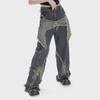2023 Retro Oversize High Street Wide-Leg Jeans for Women