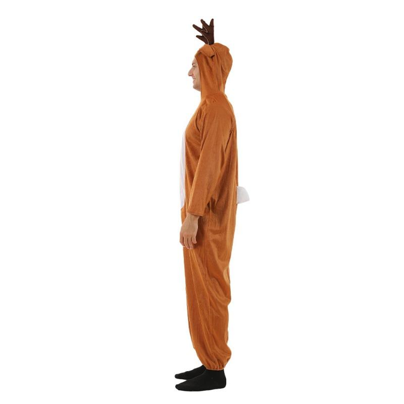 New Christmas elk one-piece suit couple funny party stage props bar mall reindeer suit
