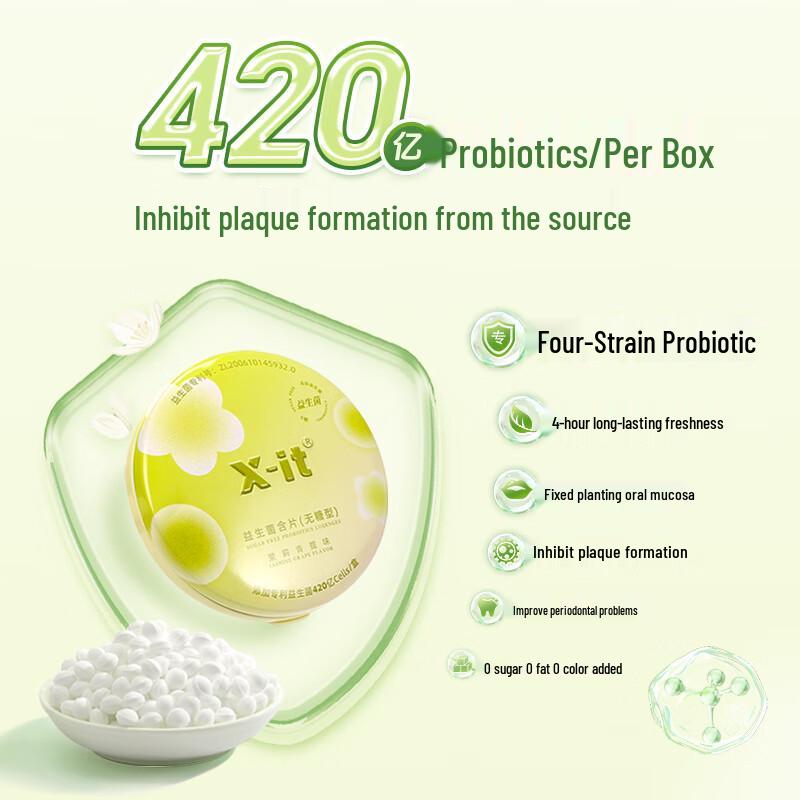 X-IT Sugar-Free Probiotic Breath Mints