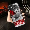 DEXTER Popular Movie Matte Translucent Phone Case For Iphone 16 ProMax 15 14 13 12 11 X XS PRO Plus