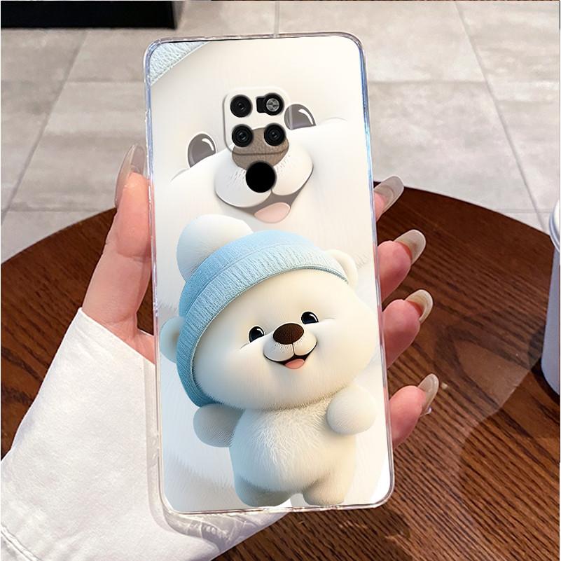 Case For Huawei Mate 20 HMA-L29 HMA-L09 Mate 20 Pro LYA-L29 LYA-L09 Casing Cute Love Heart Rabbit Clear Soft Silicone Phone Case